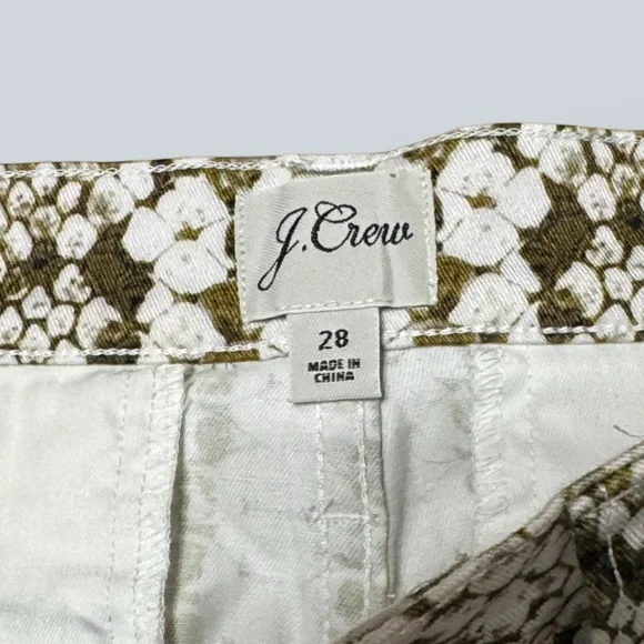 J. Crew Snakeskin Kickout Crop Pant - Picture 2 of 7